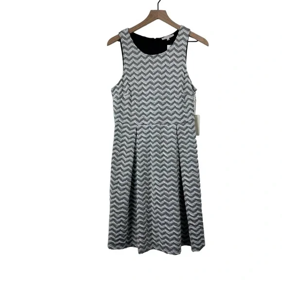 Nordstrom | Dresses | 325 Sale Nordstrom 4 Hawthorn Grey Chevron Sleeveless  Pencil Dress | Poshmark